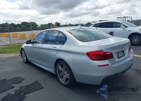 2015 BMW 535I из США, поврежденный, VIN WBA5B1C59FG127114